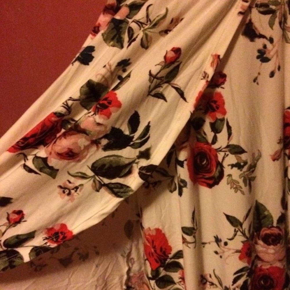 REDUCED beautiful floral print dress, Great cond. - Picture 4 of 6